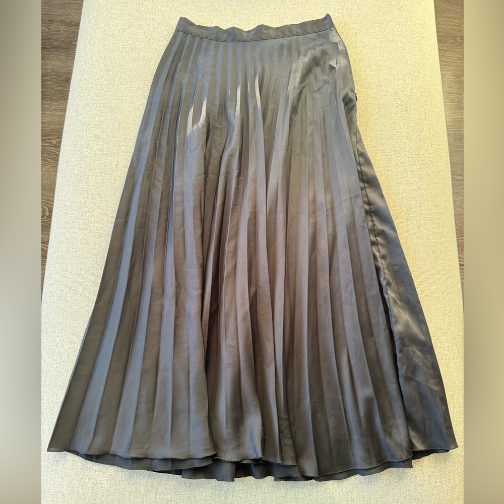 Zara  A-Line Black Skirt